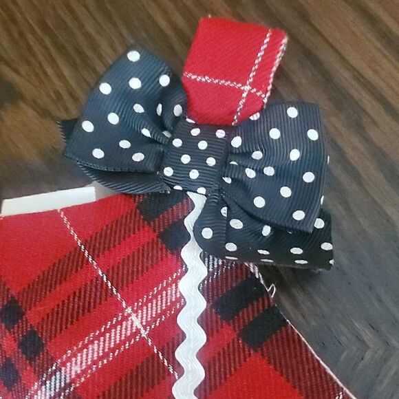 CHRISTMAS INFANT DRESS  - Picture 3 of 5